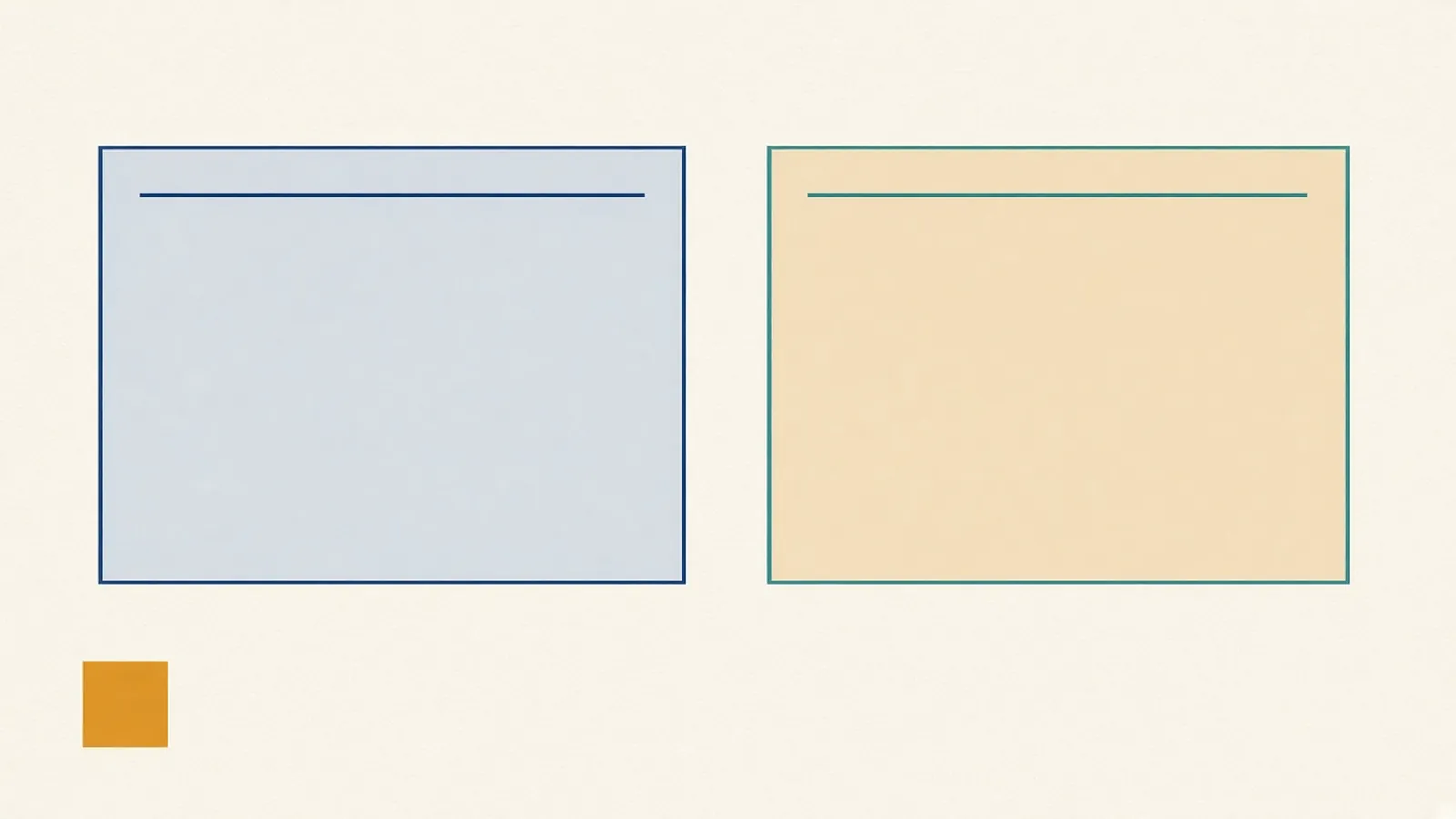 Illustrative split between an equity fraction and an enterprise fraction, with no company named and no market data plotted.